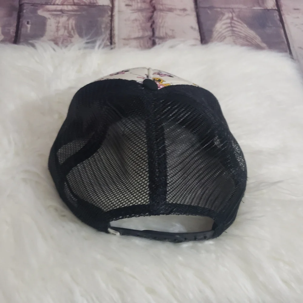 Vans Black & White Minnie Mouse Trucker Hat